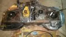 Mower deck job shop fabrication phase