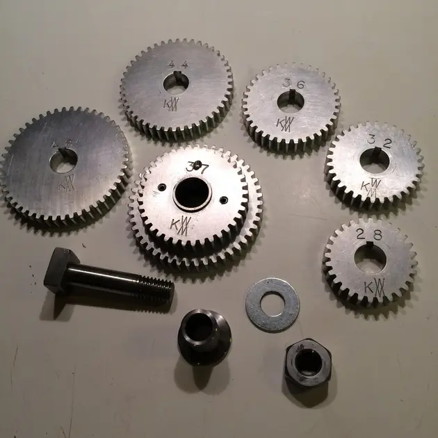 South Bend Lathe Metric Transposing Gear Component Profile 6