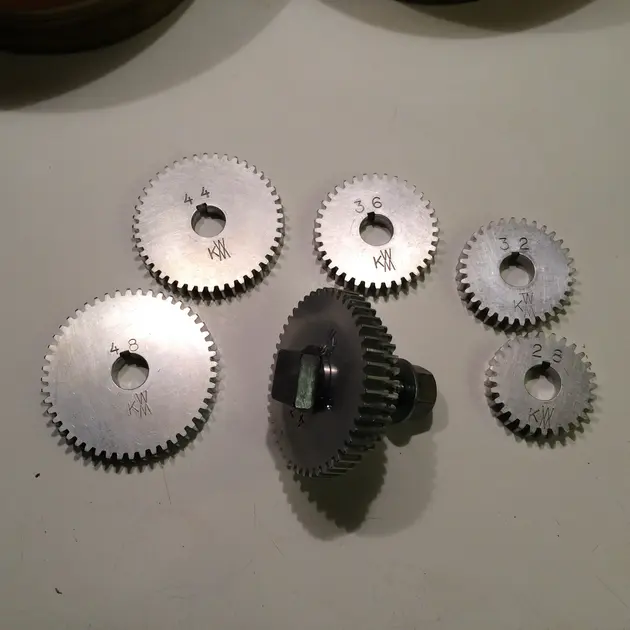 South Bend Lathe Metric Transposing Gear Component Profile 7
