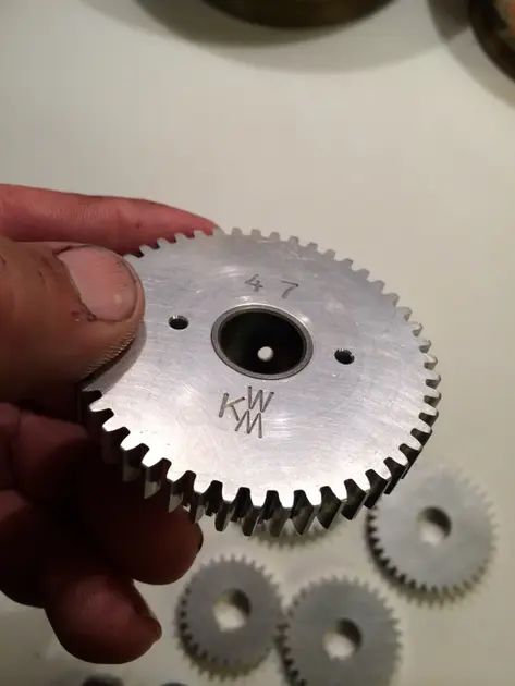 South Bend Lathe Metric Transposing Gear Component Profile 8